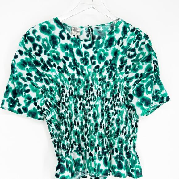 Baum Und Pferdgarten Mynowa Smocked Peplum Top 40 (10) - Picture 4 of 8